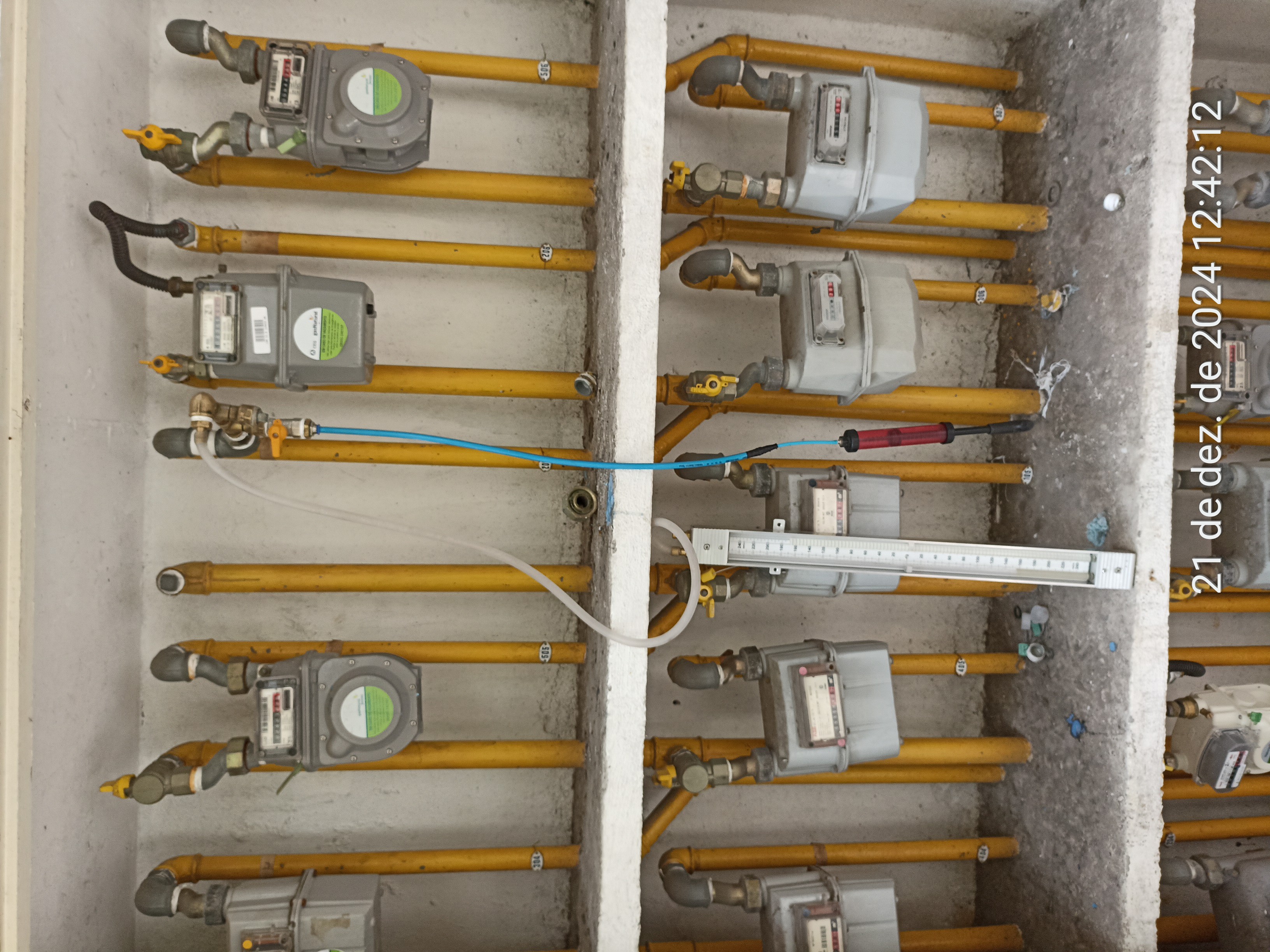 Teste de Estanqueidade